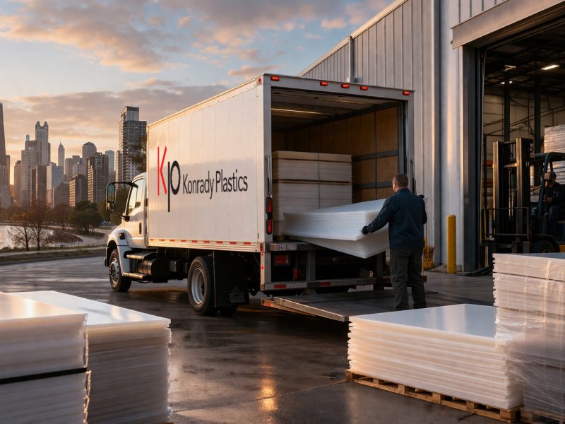 konrady-delivery-truck-loading-plastic-sheet
